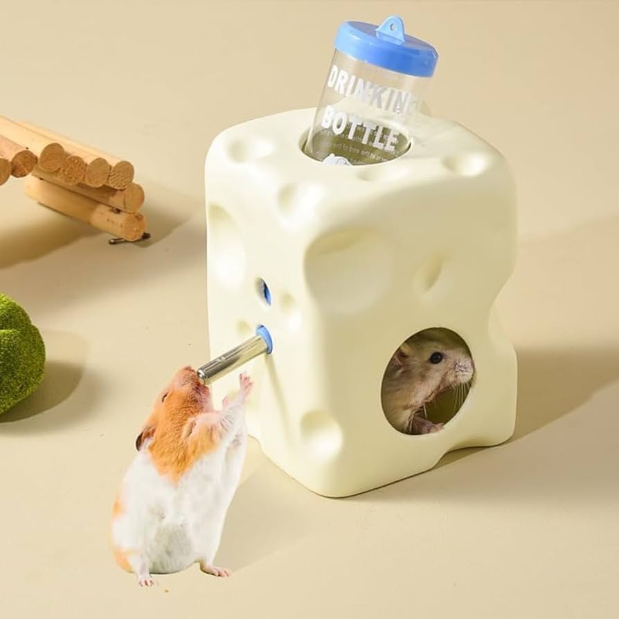 Amazon | チーズハムスターケトルドリンカー ハムスター ボトル